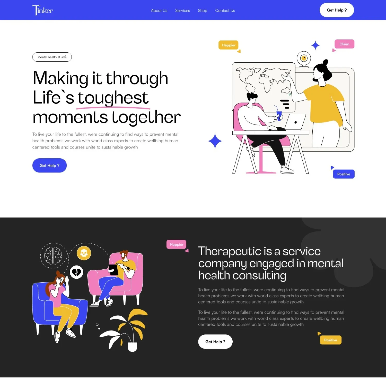 Website UI
